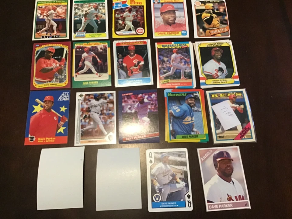 DAVE PARKER  Oddball Insert & Regular issue Baseball PIRATES YOU CHOOSE - Image 4 of 4