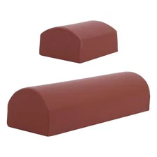 Comfort Bolster Pillow Half Moon Pillow for Knees  and Neck