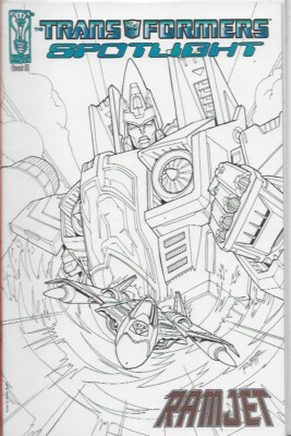 TRANSFORMERS SPOTLIGHT - RAMJET Cover RI - Back Issue (S)