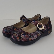 Alegria Mary Jane Kourtney Garland Floral Shoes Size EU 38 / US 8 - 8.5