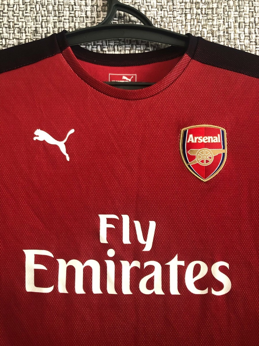Arsenal 2018 2019 Training Shirt Football Soccer Jersey Top Puma