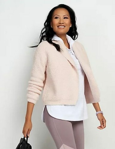 Barefoot Dreams CozyChic Ribbed Shawl 