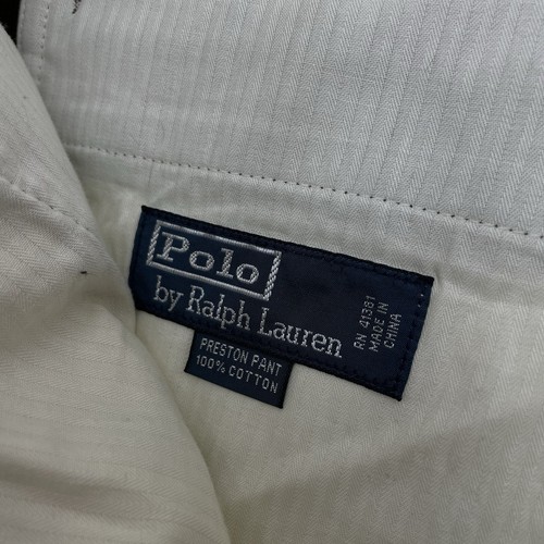 Vintage Polo Ralph Lauren Preston Corduroy Pants Dark Brown Mens 36x27 - Picture 6 of 13