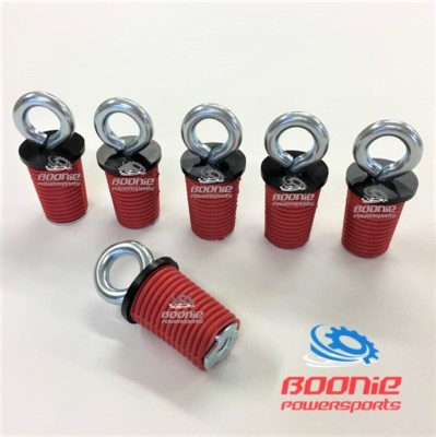(6) Polaris Lock & Ride Lock and Ride Tie Down for RZR, Sportsman, ACE