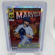 Jacob deGrom 2022 Donruss Marvels Rapture