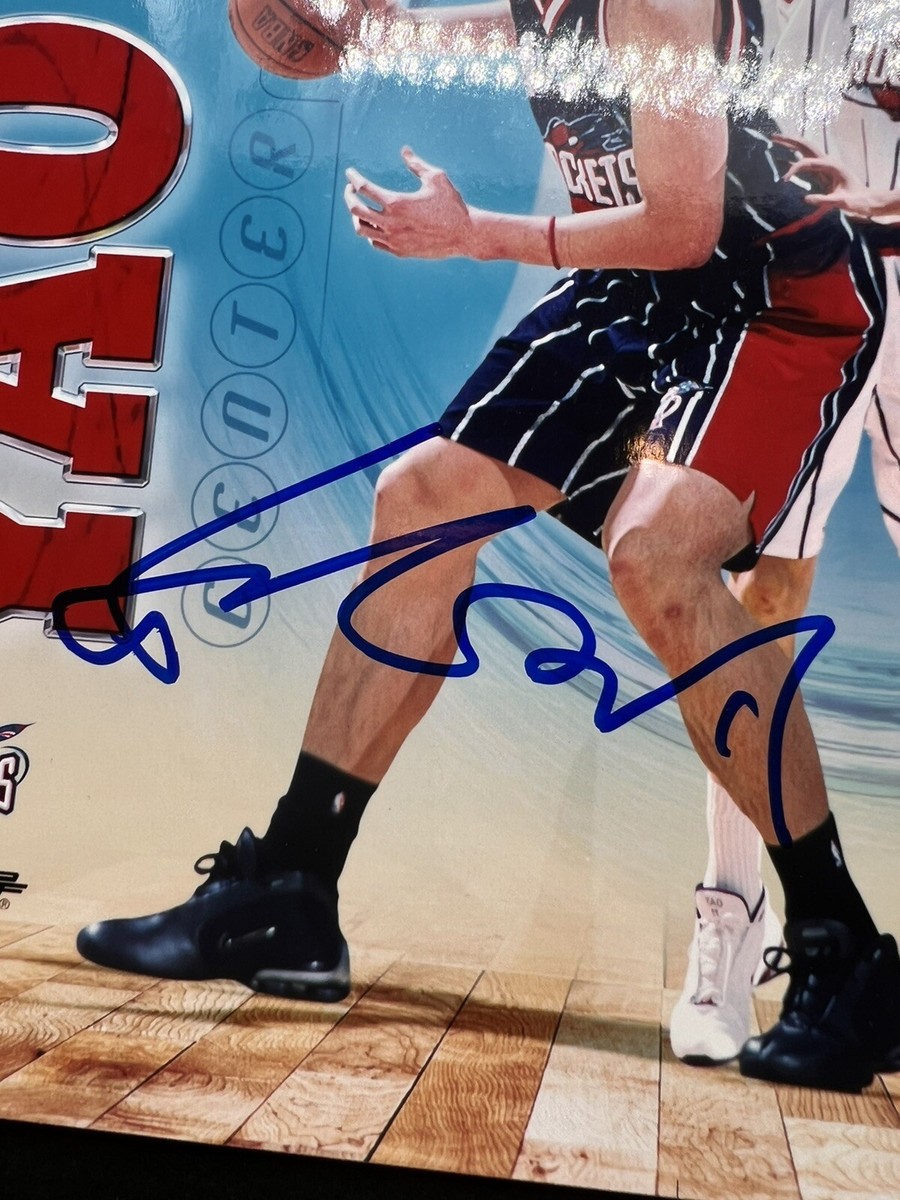邦楽 Shoot me J+Jenius Yao Ming Signed Photo Houston Rockets China JSA 8x10 NBA