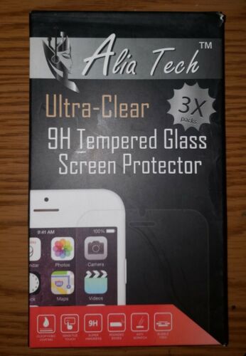 Aliatech Ultra Clear 9H Tempered Glass Screen Protector 3-pack IPhone 6 - Picture 1 of 2