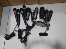 Lot of 10 Used Working Microphones - Various Brands  Models