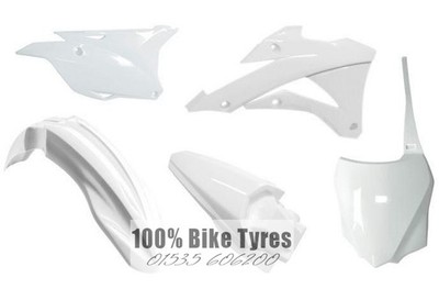 Kawasaki KX85 2014 - 2021 OEM Racetech Plastic Kit WHITE - (VARIOUS)
