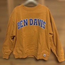 Ben Davis Mustard Crew Neck Sweat L Japan
