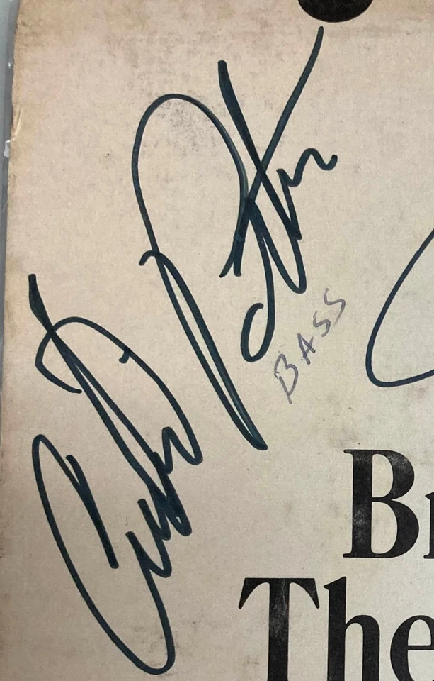 Hank Thompson Breakin' The Rules LP Record 1961 complete Band AUTOGRAPHED - Image 4 of 4