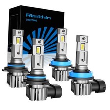 H11 9005 Bulbs Combo, 6000K White H9/H8/HB3 Fog Bulbs, Plug 9005 H11 Cool White
