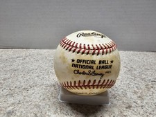 Ozzie Smith Whitey Herzog Jack Clark St Louis Cardinals MLB Autographed Baseball