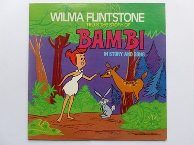 Wilma Flintstone Bambi LP Columbia P13906 EX/EX 1977 US pressing