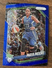 Maya Moore 2025 WNBA Prizm Blue Velocity Minnesota Lynx