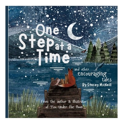 Fox Under The Moon One Step at a Time Book Self Love Positivity Paperback