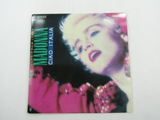 VTG Madonna Live From Italy Ciao Italia Laserdisc Pioneer Artists Pop 1988
