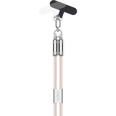 Ansmann USB-Kabel Apple Lightning Stecker, USB-C  Stecker 1.2 m Pink 1700-0189