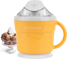 Electric Ice Cream Maker - Old Fashioned Soft Serve Ice Cream Machine Makes Froz