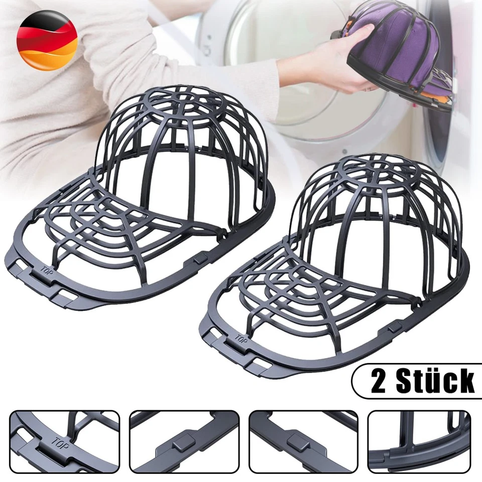 Cap Washer Baseballmützen Basecap Reinigen 2 Stück Kappen Waschgestell cap buddy - Bild 1 von 4