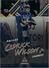 2018 Panini Luminance #114 Cedrick Wilson Jr. RC - FB