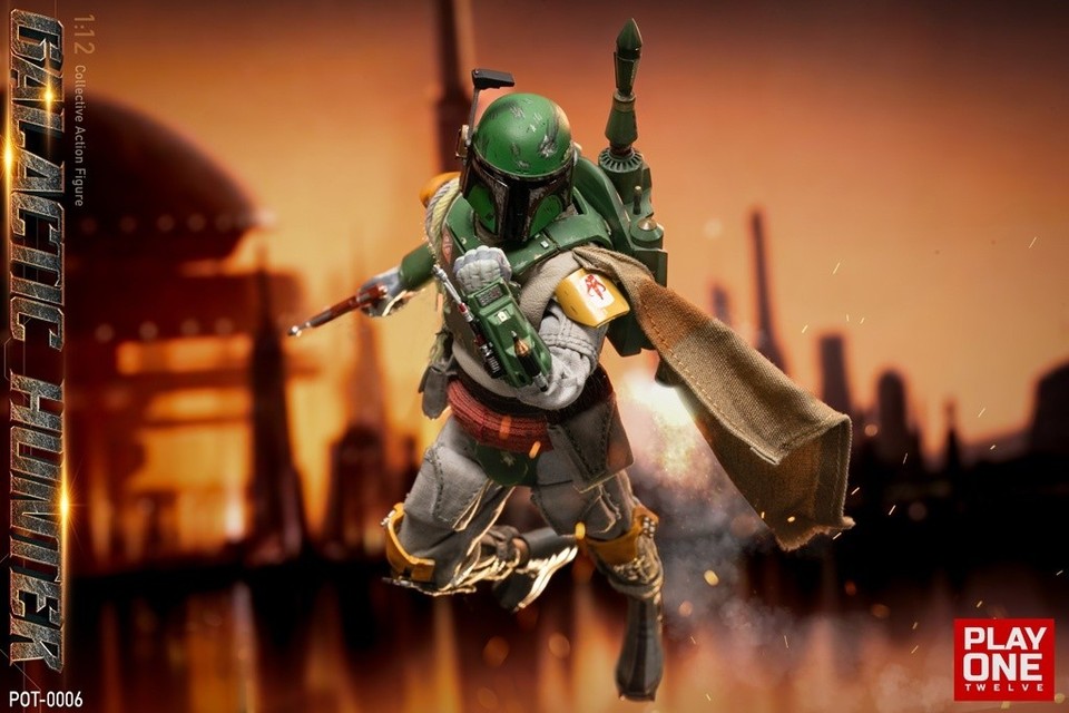 NEW Play One twelve POT-0006 1/12 Galactic Hunter Action Figure Model ...