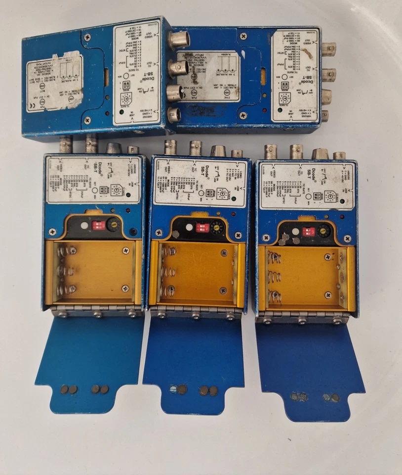 5x Denecke SB-T Time Code Generator Reader and Tri-Level Sync  Genlock 3D Stereo - Image 3 of 4