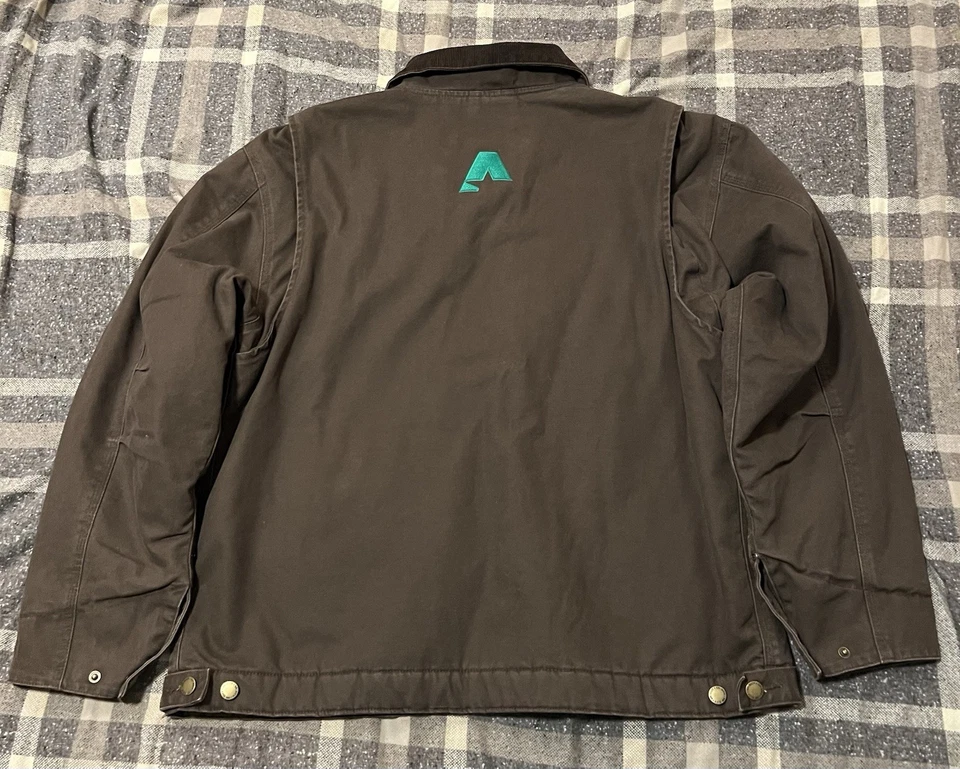 🟩🟩🟩 ALPHA METALLURGICAL COBRA COAL MINING WEST VIRGINIA DRI DUCK JACKET XL - Image 3 of 4