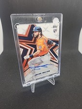 2026 Topps Jacob Melton Houston Astros #Bsa Autographed Card
