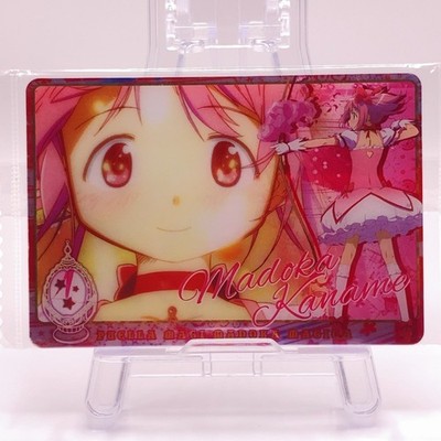 Madoka Kaname Puella Magi Madoka Magica Wafer Card Japan TCG Bandai 01 C106
