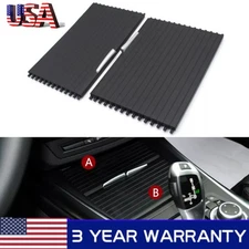 Console Cup Holder Roller Blind Cover Kit For BMW X5 X6 E70 E71 2007-2014 US
