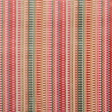 Lee Jofa Cut Velvet Stripe Uph Fabric- Picket Multi Russet 4.20 yds 2019153.7075