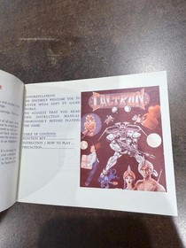 Caltron 6 in 1 Nintendo NES Manual Only - Extremely Rare Excellent Condition!