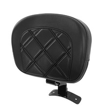 Fahrer Rückenlehne für Harley Touring Modelle 97-23 FR12 schwarz C-Ware