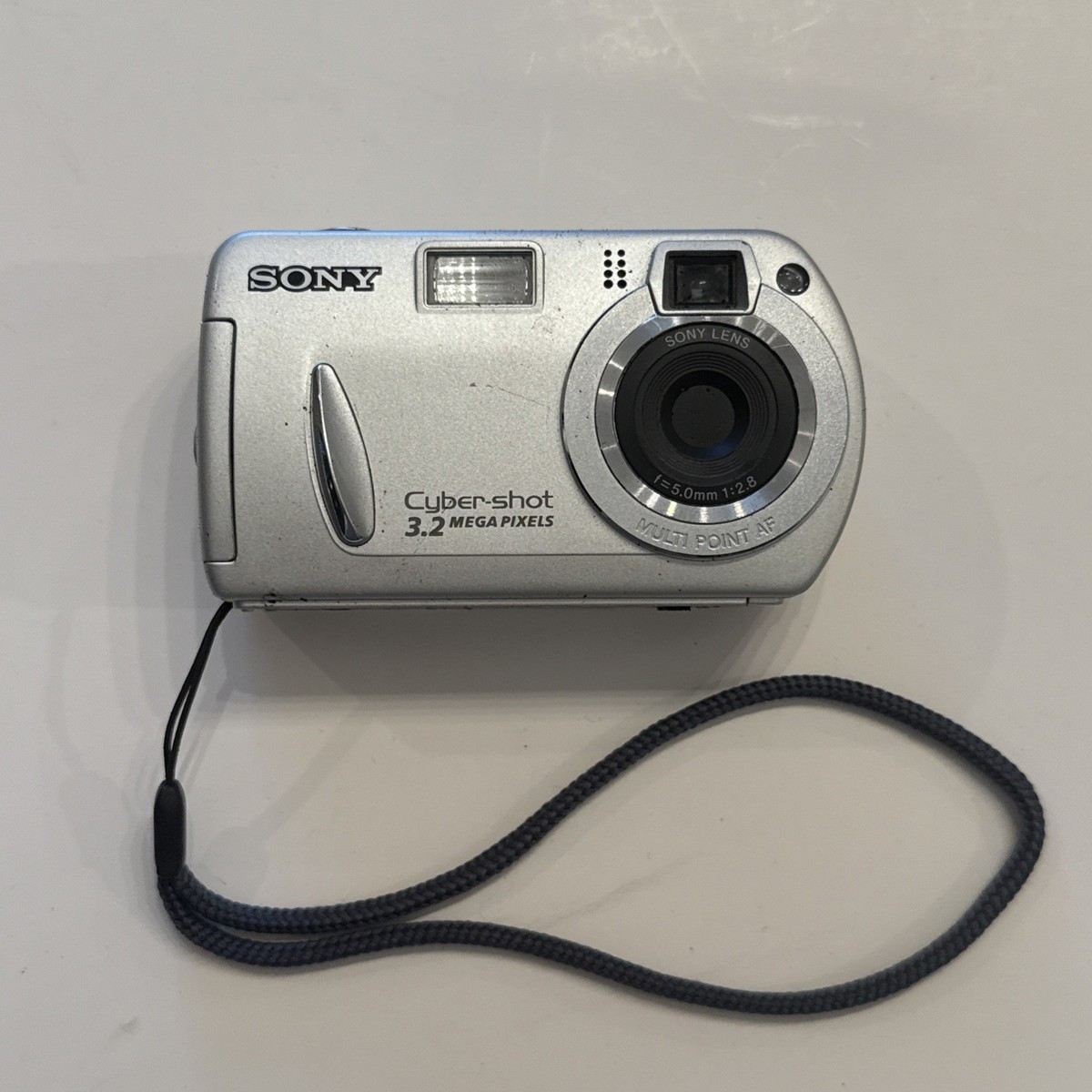 Sony Cyber-shot DSC-P32 3.2MP Digital Camera - Silver for sale