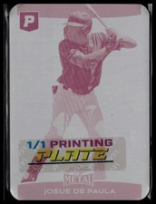 2025 Leaf Metal Pristine #282 Josue De Paula Printing Plates Magenta 1/1