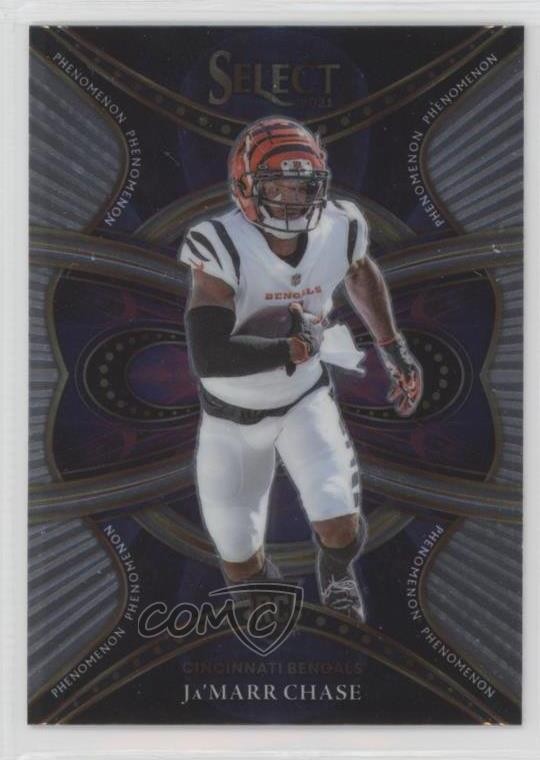 2021 Panini Select Phenomenon Ja'Marr Chase #PHE-18 4f5