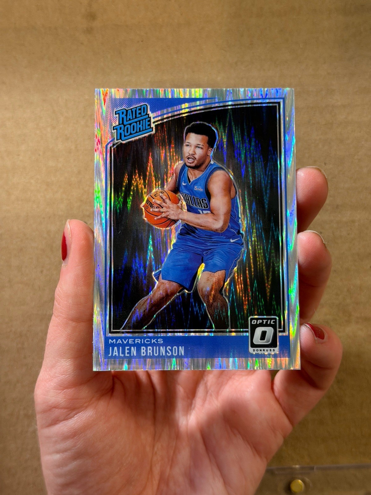 Jalen Brunson 2018 Optic #179 Shock Price Guide - Sports Card Investor