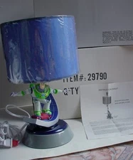 Disney Toy Story Buzz Lightyear Lamp Nightlight with Shade NEW NRFB