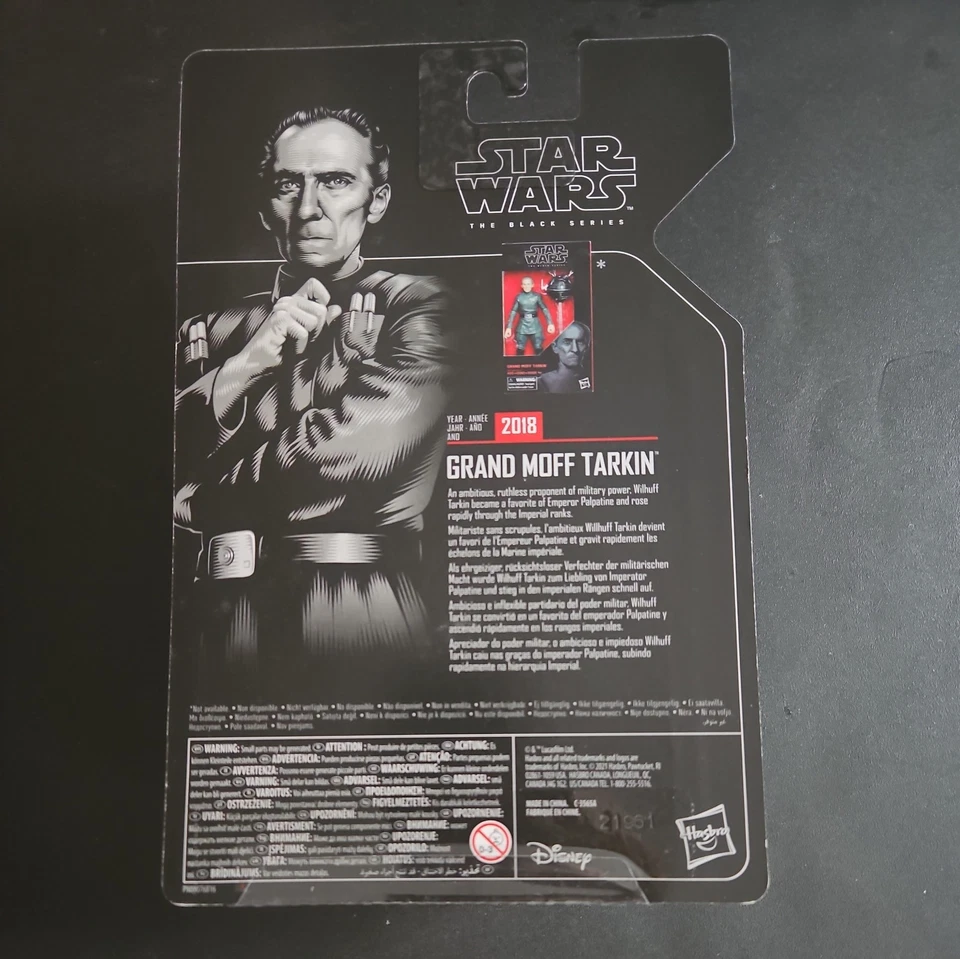 Boneco Star Wars Black Series Archive Grand Moff Tarkin 6 polegadas New Hope ESTADO PERFEITO - Imagem 2 de 2