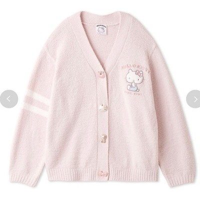 Snidel Home x Hello Kitty Rosa Strick Cardigan Damen Free Size Neu