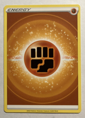Fighting Energy - Non Holo - Basic Pokémon Card