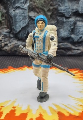 Vintage GI Joe Action Force Sub Zero v1 Figur 1990 Original Hasbro