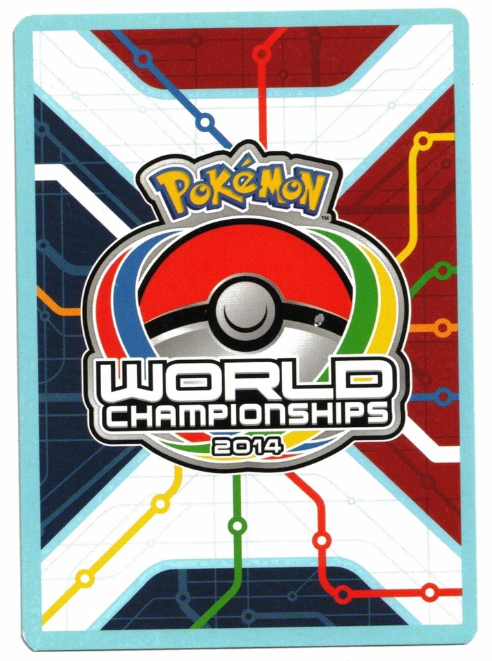 Pokemon Thundurus EX 38/116 Haruto Koboyashi WC World Championships 2014! EXC - Image 2 of 3