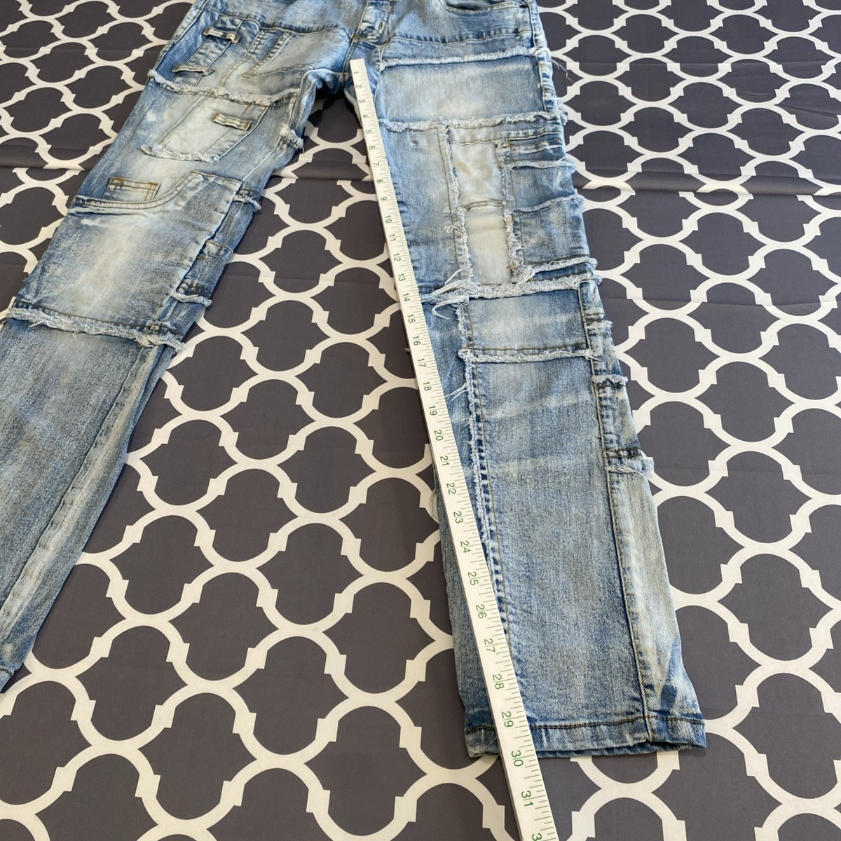 Kids FWRD DENIM & CO. Patches Denim Jean Youth size 20  MSRP $60 View 6