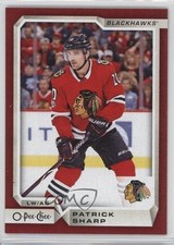 2018-19 O-Pee-Chee Red Blank Back Patrick Sharp #209 0c3