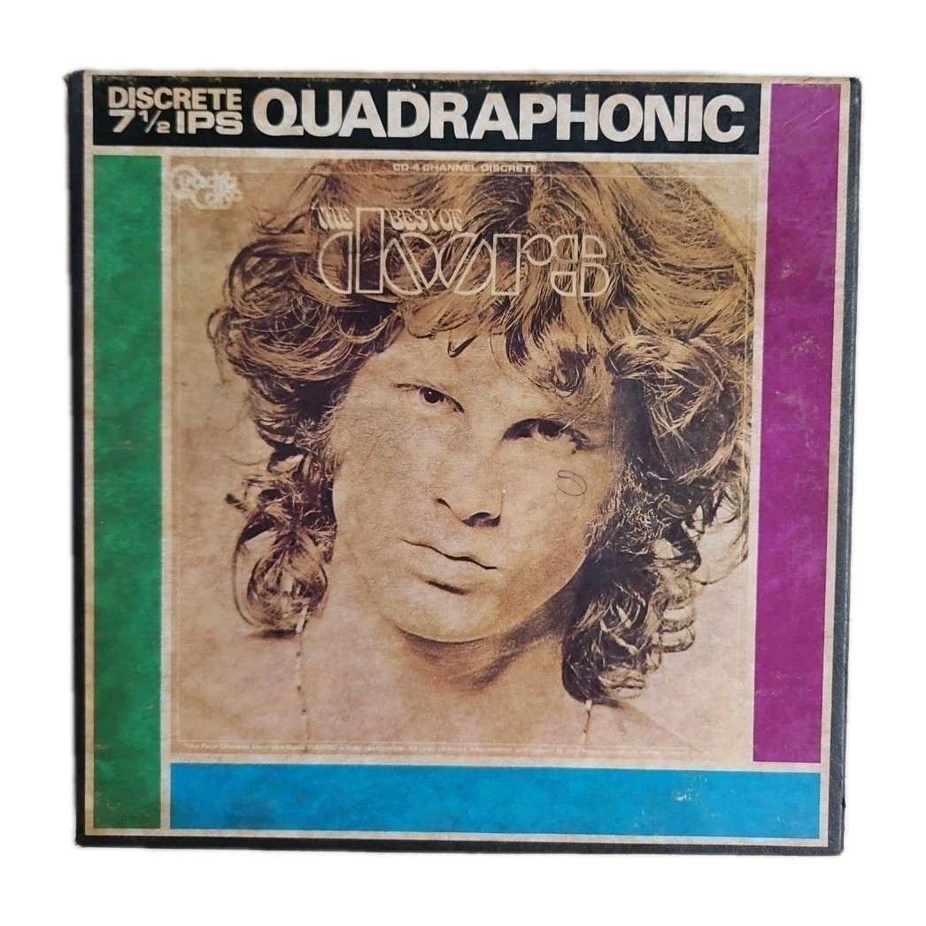 THE DOORS Self-Titled Reel To Reel BOX ONLY 