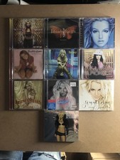 Britney Spears 10 CD Lot Britney, Blackout, Oops!...I Did It Again, ... Circus