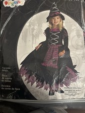Disguise Fairytale Halloween Witch Girl's Toddler Costume Size Medium 3T-4T 206