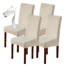 4/6 elastic leaf pattern chair covers for restaurant decoration and protection